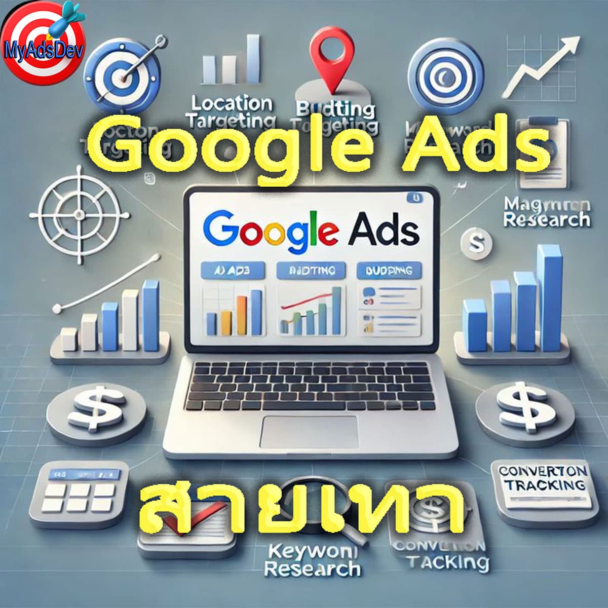 ขั้นตอนการทำงาน Google Ads